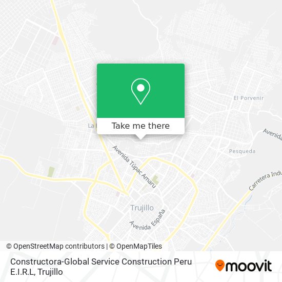 Constructora-Global Service Construction Peru E.I.R.L map