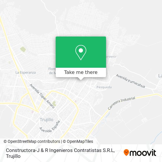 Constructora-J & R Ingenieros Contratistas S.R.L map