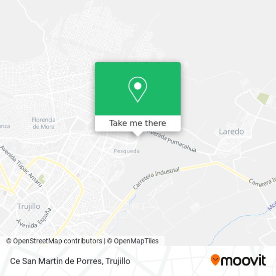 Ce San Martin de Porres map