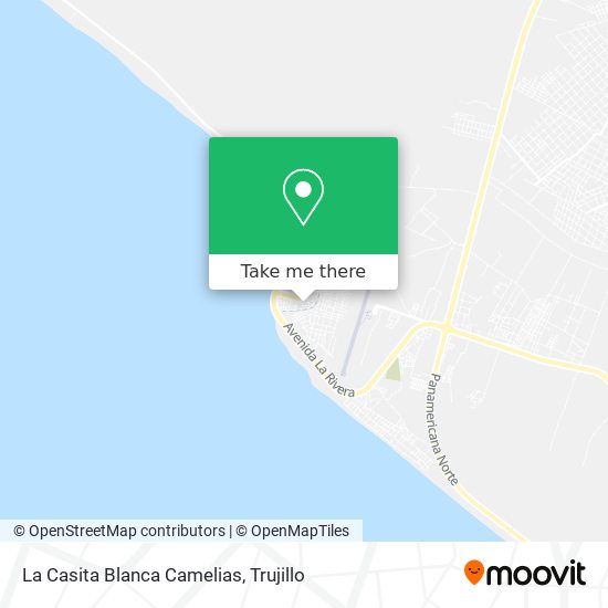 How to get to La Casita Blanca Camelias in Huanchaco by Bus?