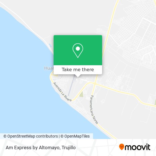 Am Express by Altomayo map