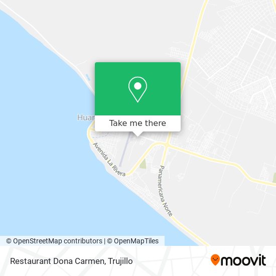 Restaurant Dona Carmen map