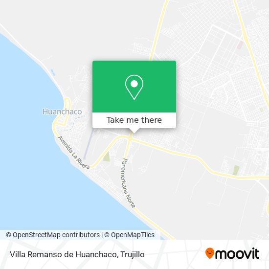 Mapa de Villa Remanso de Huanchaco