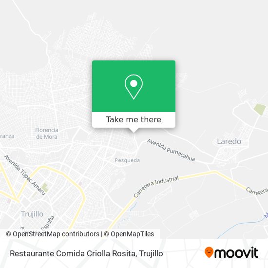 Mapa de Restaurante Comida Criolla Rosita