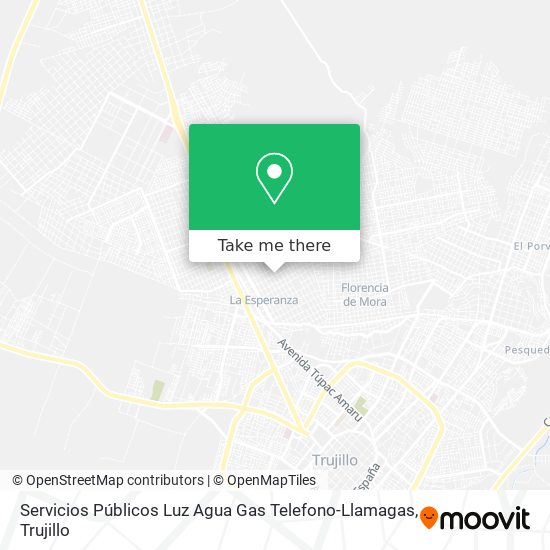 Mapa de Servicios Públicos Luz Agua Gas Telefono-Llamagas