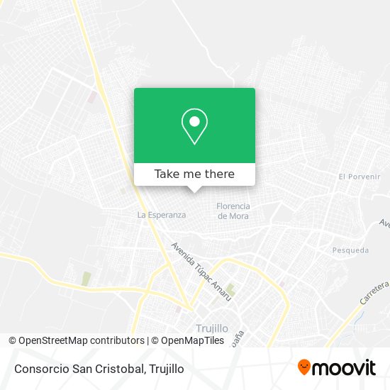 Consorcio San Cristobal map