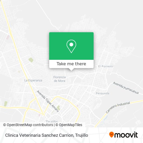 Clinica Veterinaria Sanchez Carrion map