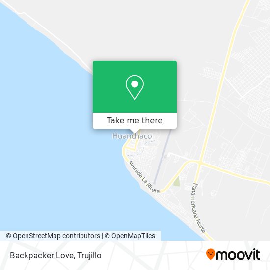 Mapa de Backpacker Love