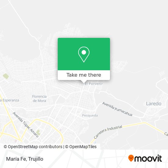 Mapa de María Fe