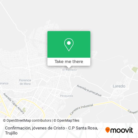 Mapa de Confirmación, jóvenes de Cristo - C.P Santa Rosa