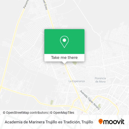 Academia de Marinera Trujillo es Tradición map