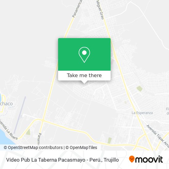 Vídeo Pub La Taberna Pacasmayo - Perú. map