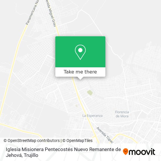 Iglesia Misionera Pentecostés Nuevo Remanente de Jehová map
