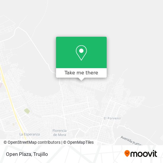 Mapa de Open Plaza