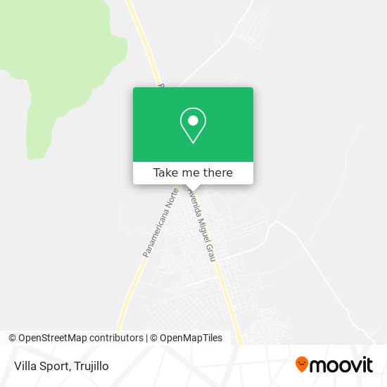 Villa Sport map