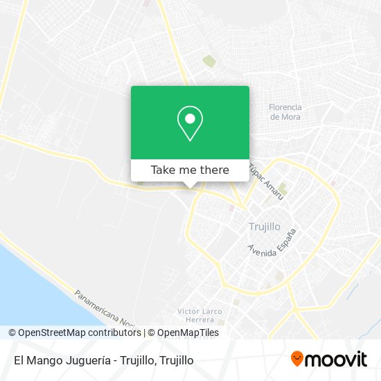 El Mango Juguería - Trujillo map