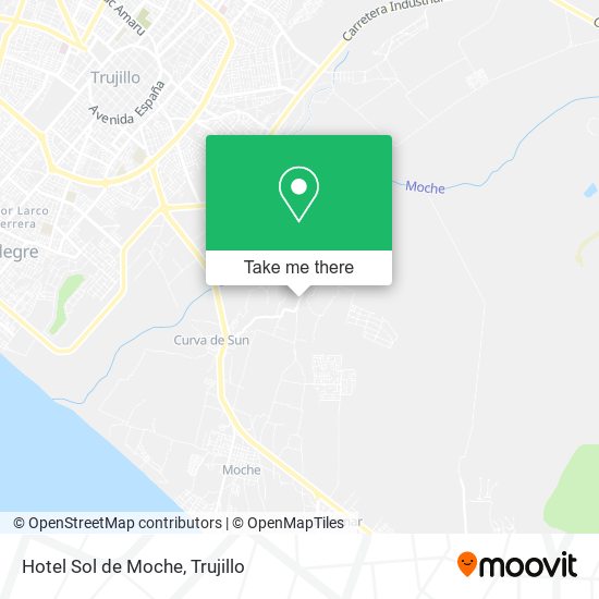 Hotel Sol de Moche map