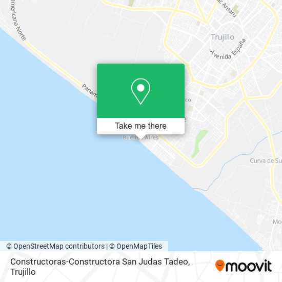 Constructoras-Constructora San Judas Tadeo map