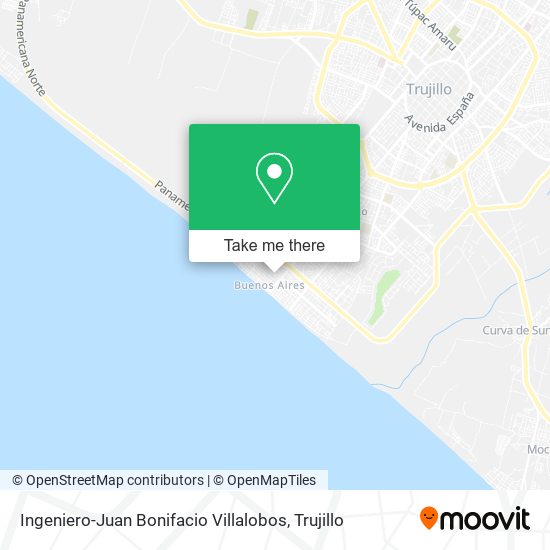 Ingeniero-Juan Bonifacio Villalobos map