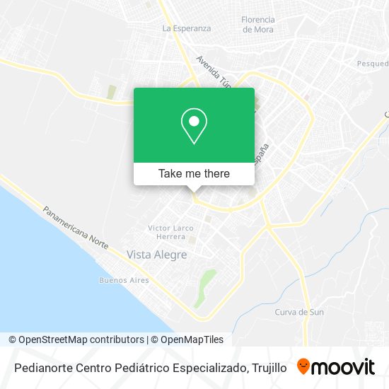 Pedianorte Centro Pediátrico Especializado map