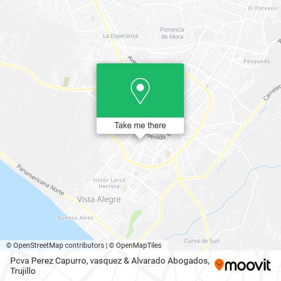 Pcva Perez Capurro, vasquez & Alvarado Abogados map