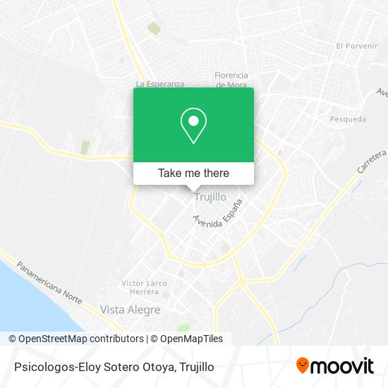 Psicologos-Eloy Sotero Otoya map