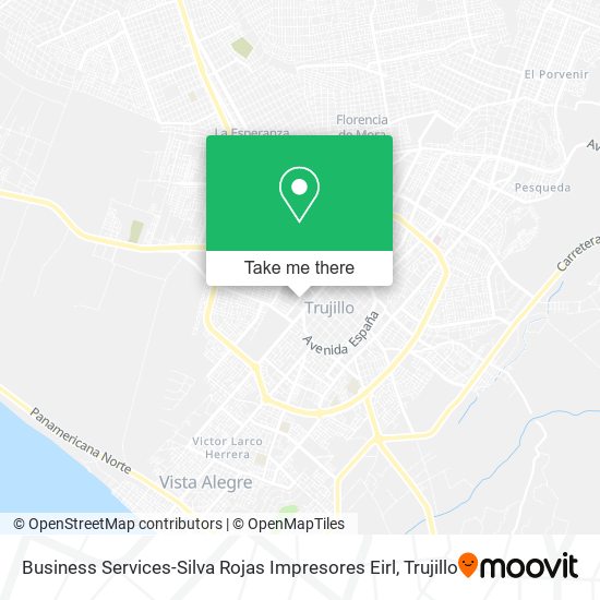 Business Services-Silva Rojas Impresores Eirl map