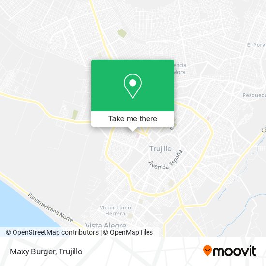 Maxy Burger map