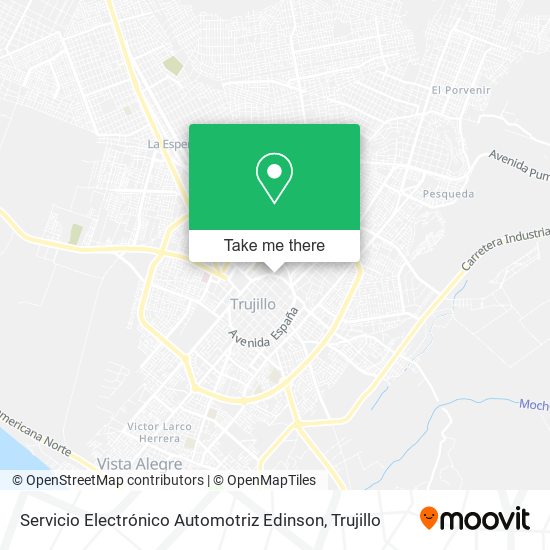 Servicio Electrónico Automotriz Edinson map