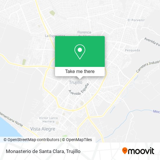 Mapa de Monasterio de Santa Clara