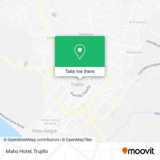 Maho Hotel map
