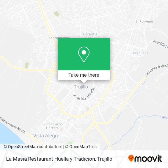 La Masia Restaurant Huella y Tradicion map