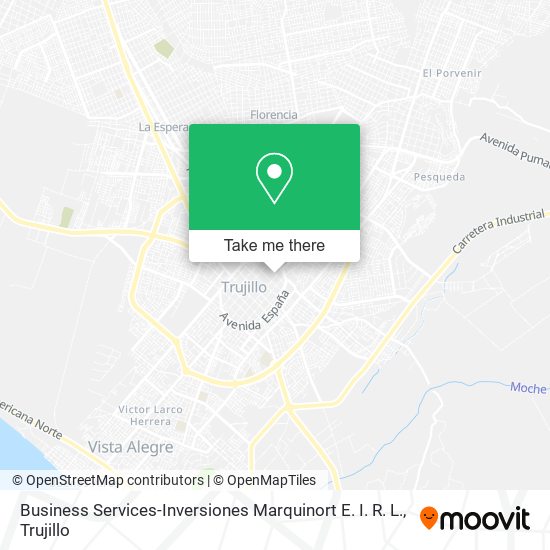 Business Services-Inversiones Marquinort E. I. R. L. map