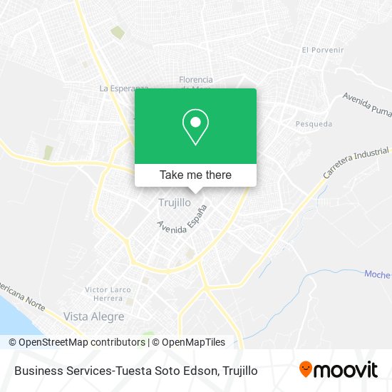 Business Services-Tuesta Soto Edson map