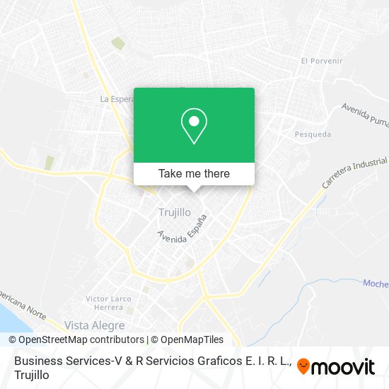 Business Services-V & R Servicios Graficos E. I. R. L. map