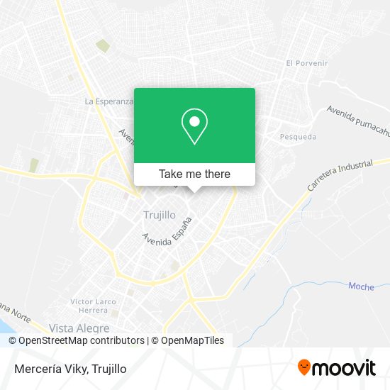 Mercería Viky map