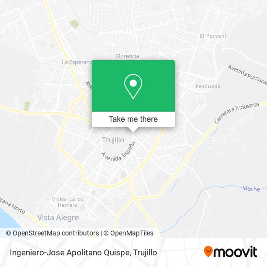 Ingeniero-Jose Apolitano Quispe map