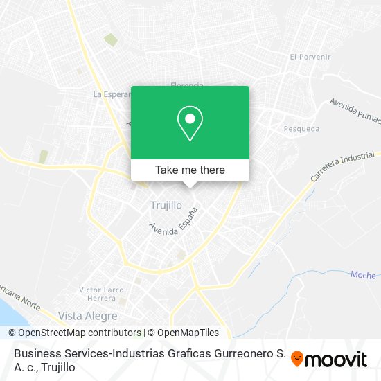 Business Services-Industrias Graficas Gurreonero S. A. c. map