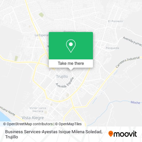 Business Services-Ayestas Isique Milena Soledad map