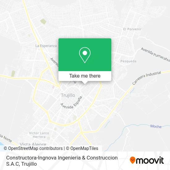 Constructora-Ingnova Ingenieria & Construccion S.A.C map