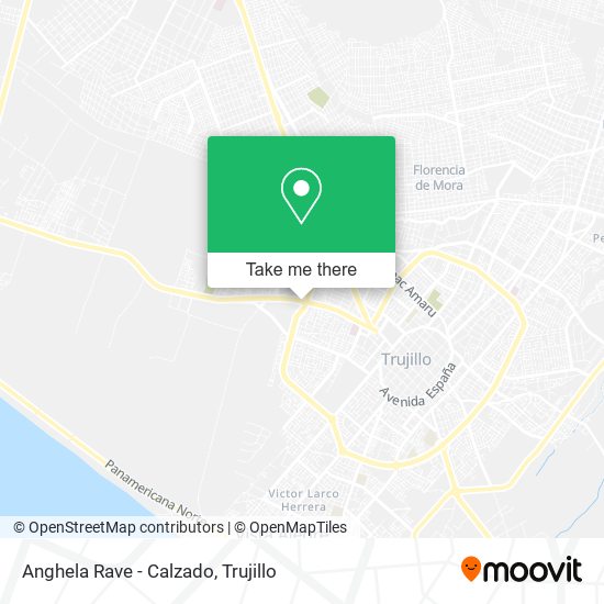 Mapa de Anghela Rave - Calzado