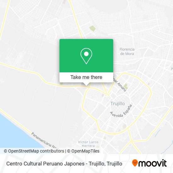 Centro Cultural Peruano Japones - Trujillo map