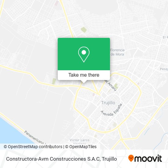 Constructora-Avm Construcciones S.A.C map
