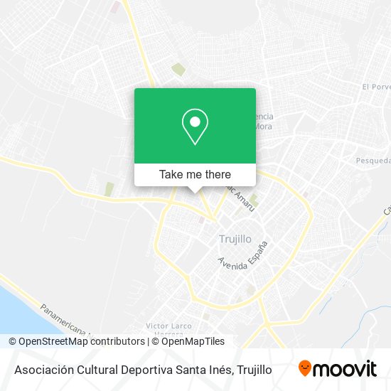 Asociación Cultural Deportiva Santa Inés map