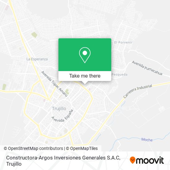 Constructora-Argos Inversiones Generales S.A.C map