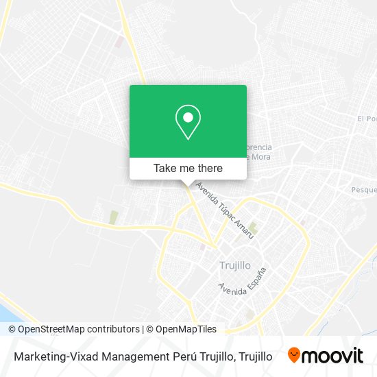 Marketing-Vixad Management Perú Trujillo map