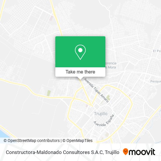 Constructora-Maldonado Consultores S.A.C map