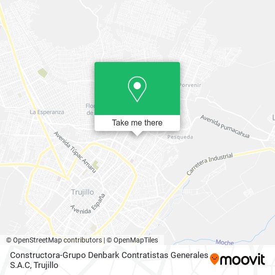Constructora-Grupo Denbark Contratistas Generales S.A.C map