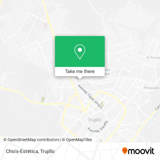 Chio's-Estética map