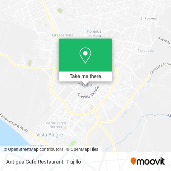 Antigua Cafe-Restaurant map